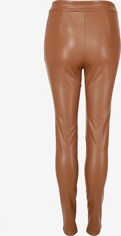 Maze Skinny Pants in Brown