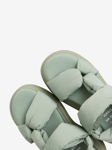 BRONX Sandalen met riem 'Bru-Te' in Groen