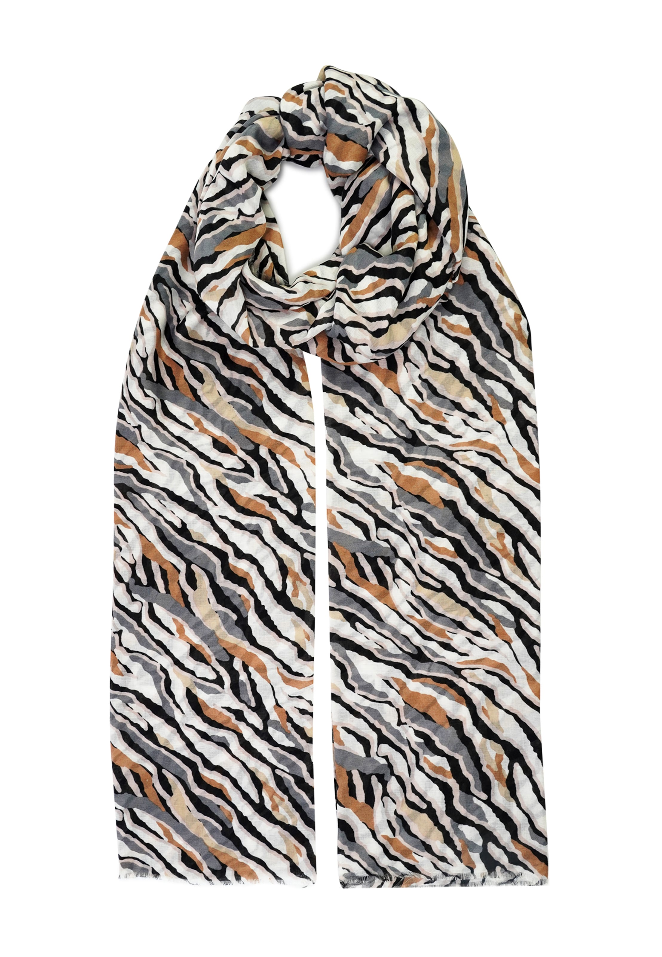HARPA Scarf 'DORINA' in Beige: front