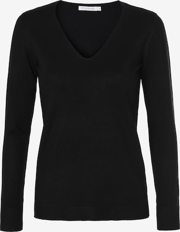 TATUUM Пуловер 'Tessa' в черно: отпред