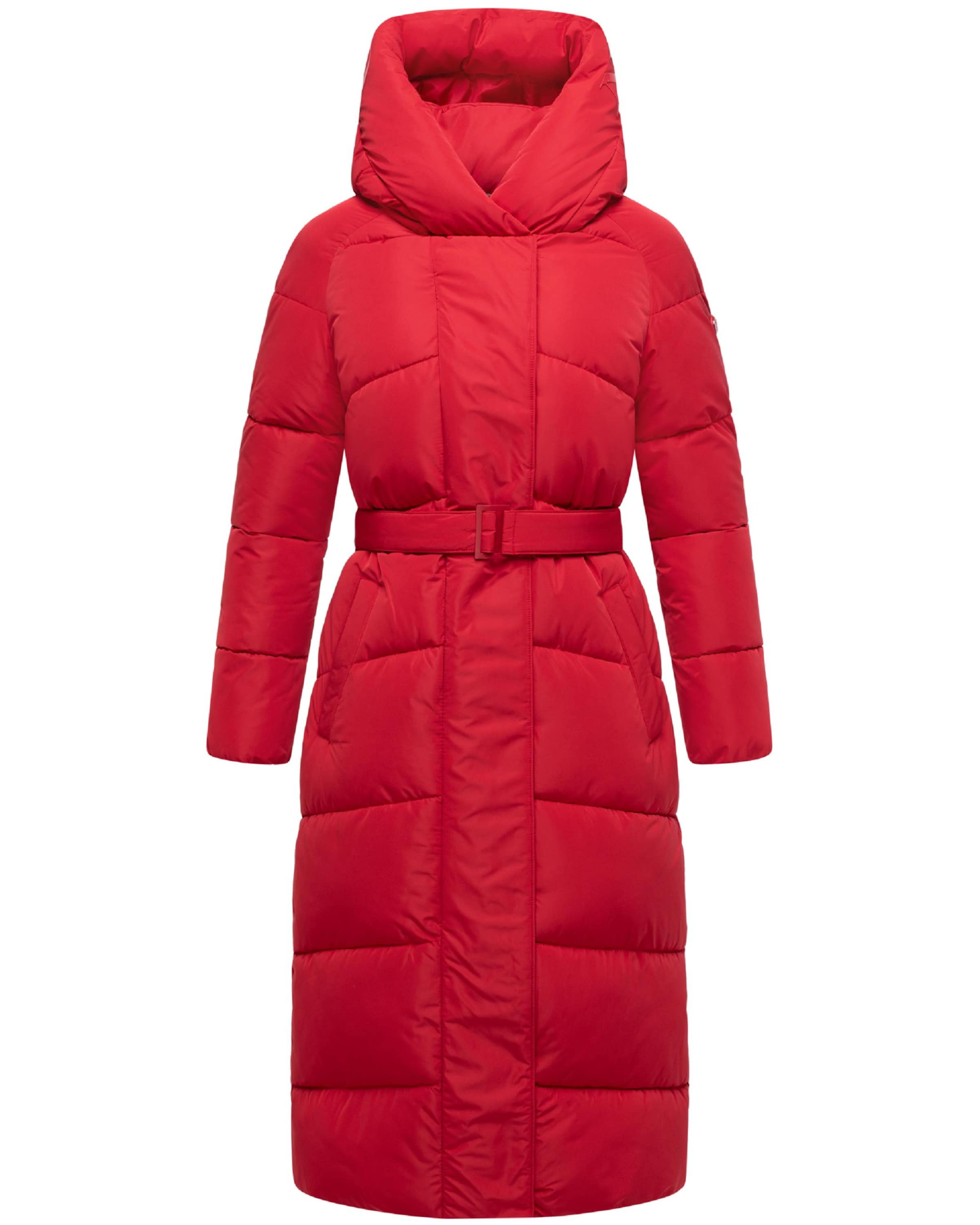 NAVAHOO Зимнее пальто 'Eisblick 14' в Красный: спереди