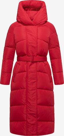 Cappotto invernale 'Eisblick 14' di NAVAHOO in rosso: frontale