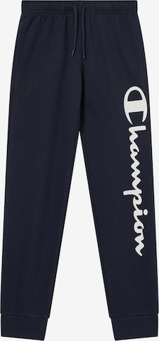 mėlyna Champion Authentic Athletic Apparel Siaurėjantis Kelnės: priekis