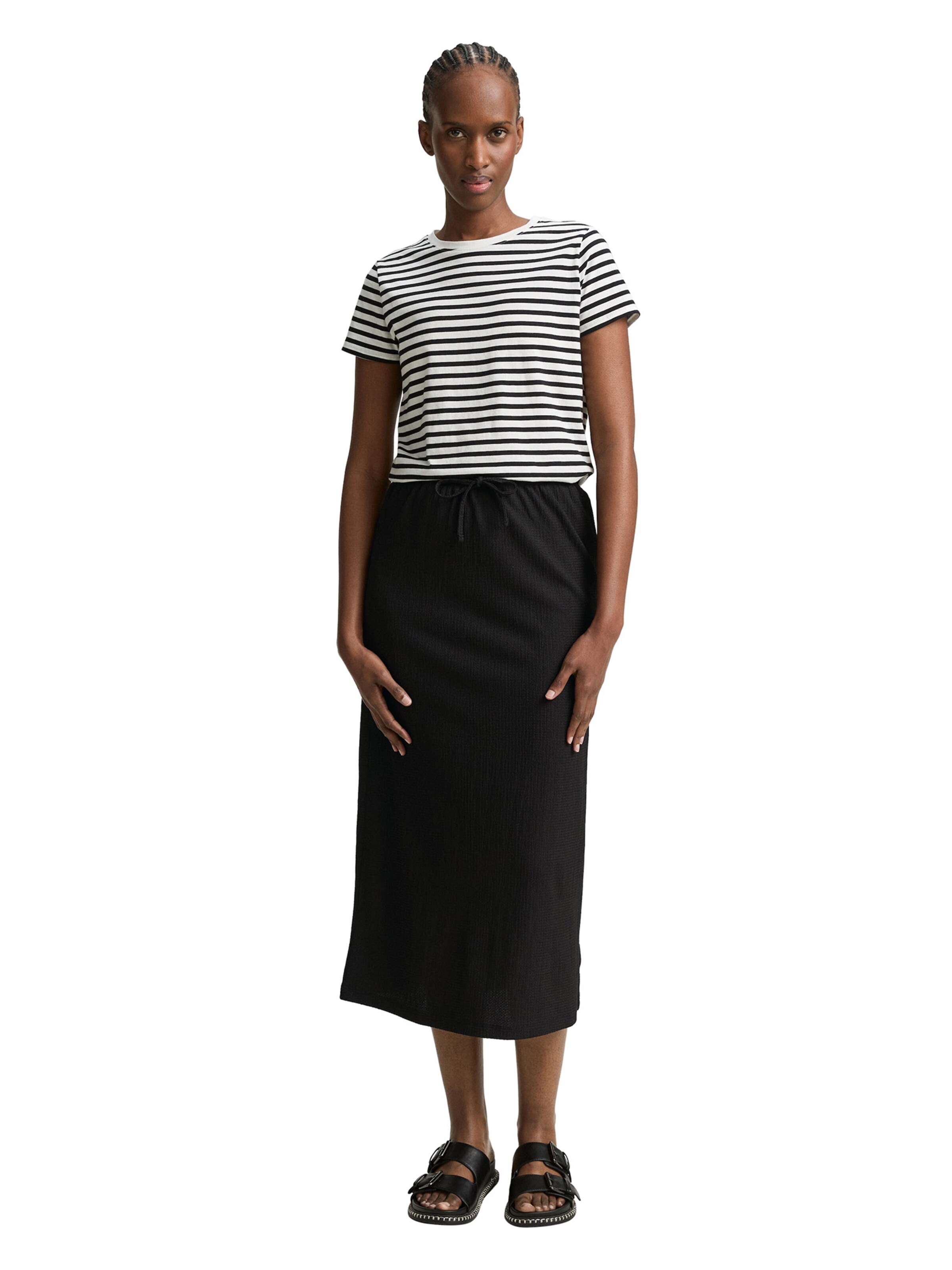 TOM TAILOR DENIM Krilo | črna barva