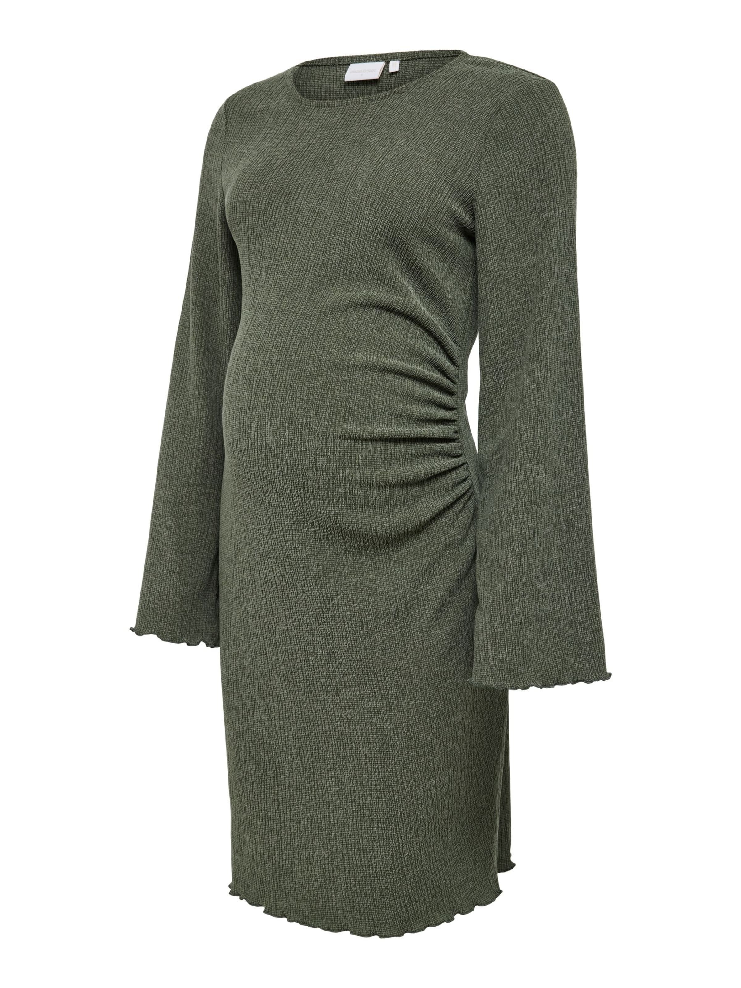 MAMALICIOUS - Vestido en verde: frente