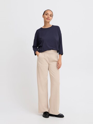 b.young - Pierna ancha Pantalón chino ' BYRizetta ' en marrón