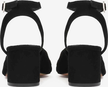 Kazar Strap sandal in Black