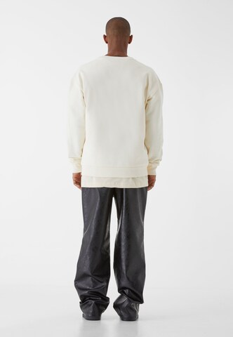 9N1M SENSE Sweatshirt 'Blank' in Wit