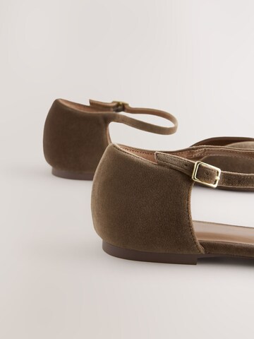 Next - Zapatos abiertos en verde