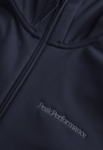 PEAK PERFORMANCE Fleece Jacket in Blue