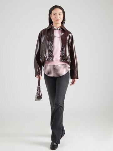 ONLY Μπλούζα φούτερ 'ONLVIV' σε ροζ