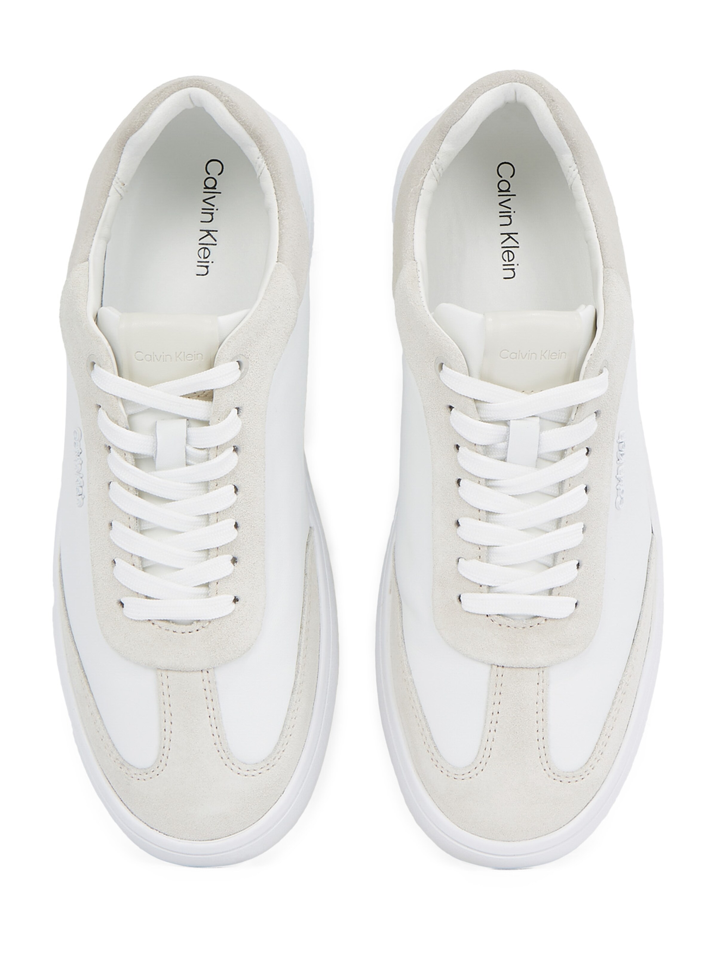 Calvin Klein Platform trainers in White
