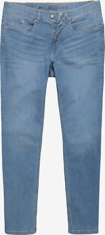 Men Plus Regular Jeans in Blue: front