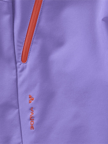 VAUDE Regular Outdoor Pants 'Badile' in Purple