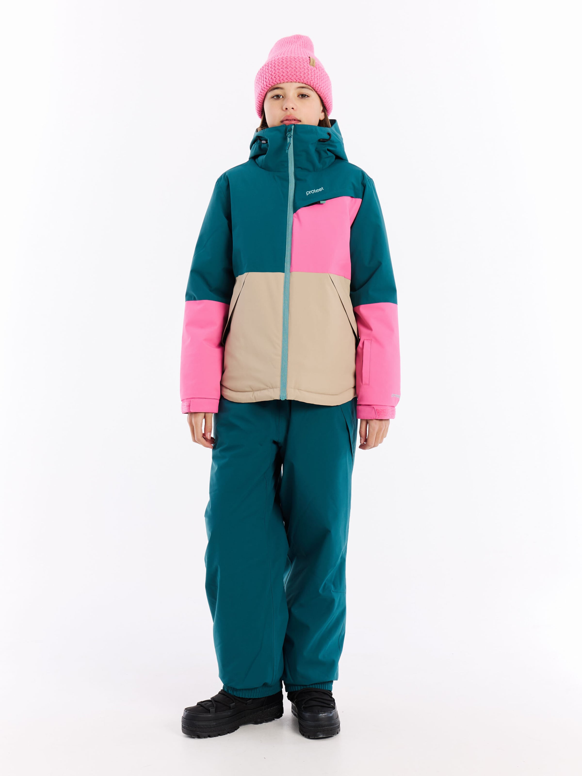 PROTEST Sportjacke 'PRTPippa JR'‌‌‌ in Blau