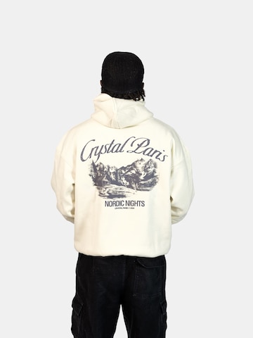 Crystal Paris Sweatshirt 'Nature'‌ in Weiß: Vorderseite