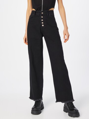 Trendyol Wide Leg Jeans in Schwarz: Vorderseite
