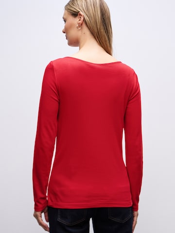 STREET ONE Shirt 'New Lanea' in Rood