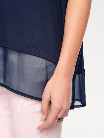 Maglia extra large di heine in blu