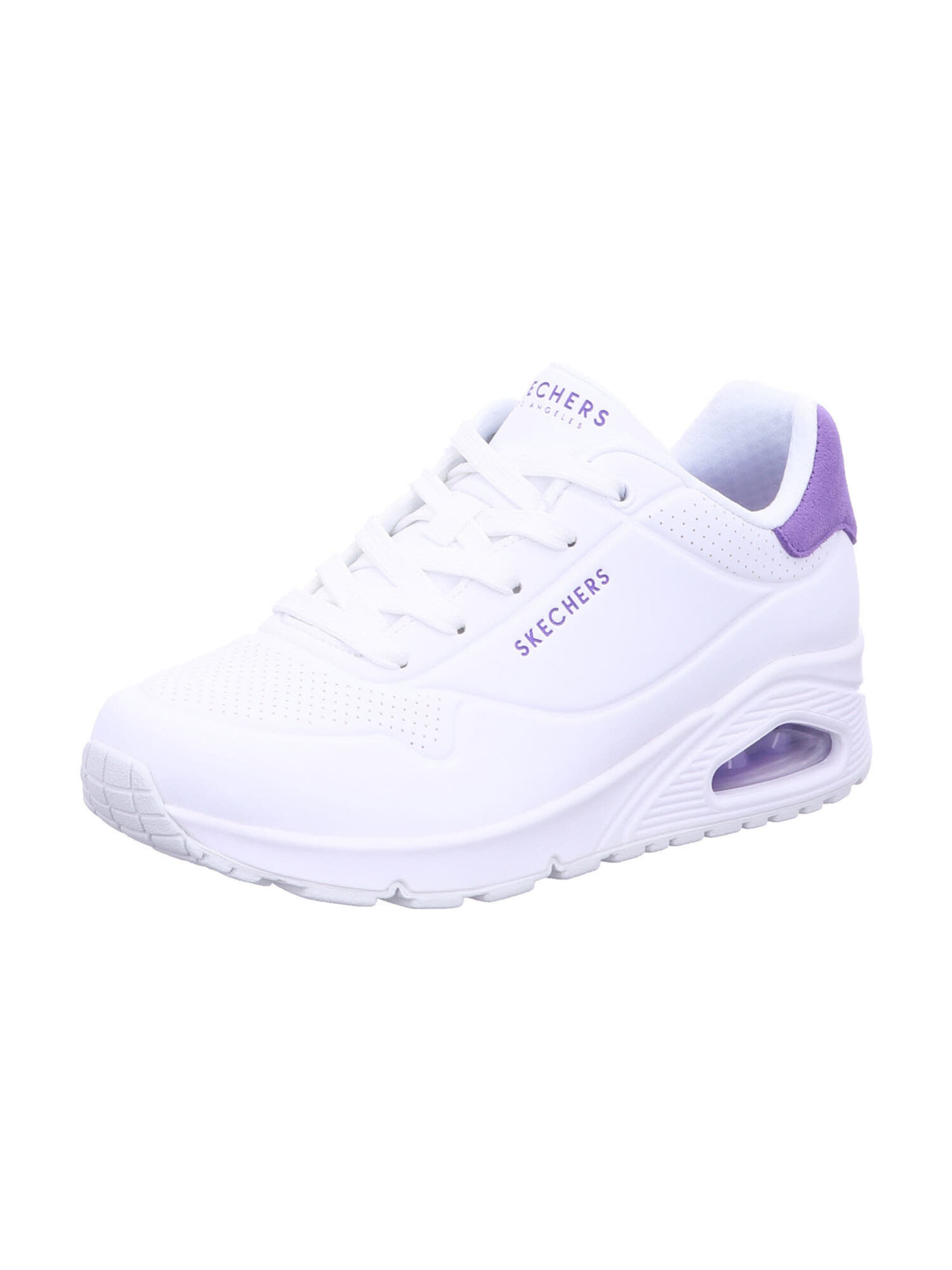 SKECHERS Sneakers laag 'Uno' in Wit: voorkant