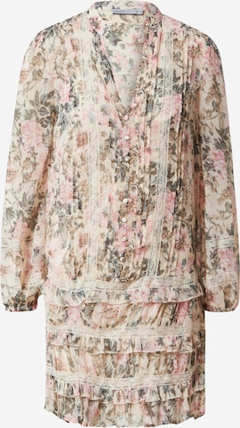 Oasis Shirt Dress in Beige: front