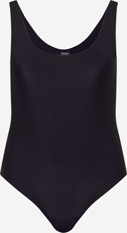 Shirtbody Urban Classics en noir : devant