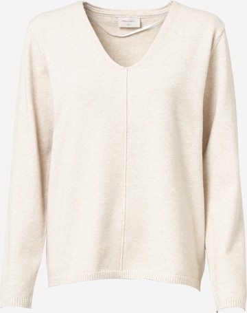 Pullover 'LAURA' di Freequent in beige: frontale