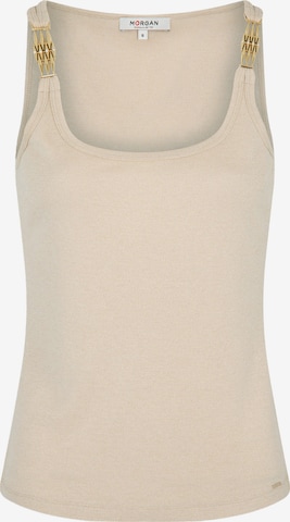 Morgan Top in Beige: voorkant