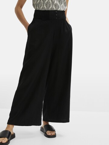 bonprix Loosefit Hose in Schwarz: Vorderseite