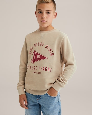 WE Fashion Футболка в Бежевый: спереди