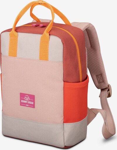 Johnny Urban Backpack 'Linus' in Pink / Red / White, Item view