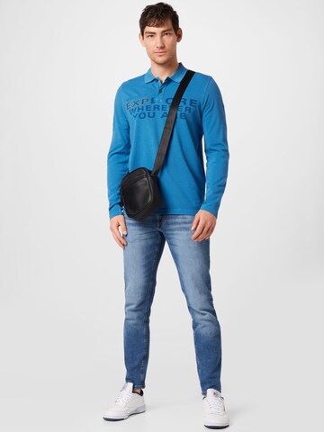 CAMEL ACTIVE Shirt in Blue