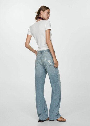 MANGO Loose fit Jeans in Blue