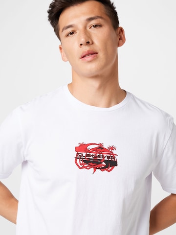 Tricou funcțional de la QUIKSILVER pe alb