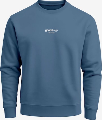 Neverless Sweatshirt 'Good Things' in Blue: front