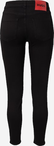 Skinny Jeans '932' di HUGO Red in nero