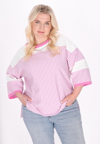 Chemisier MYMO en rose : devant