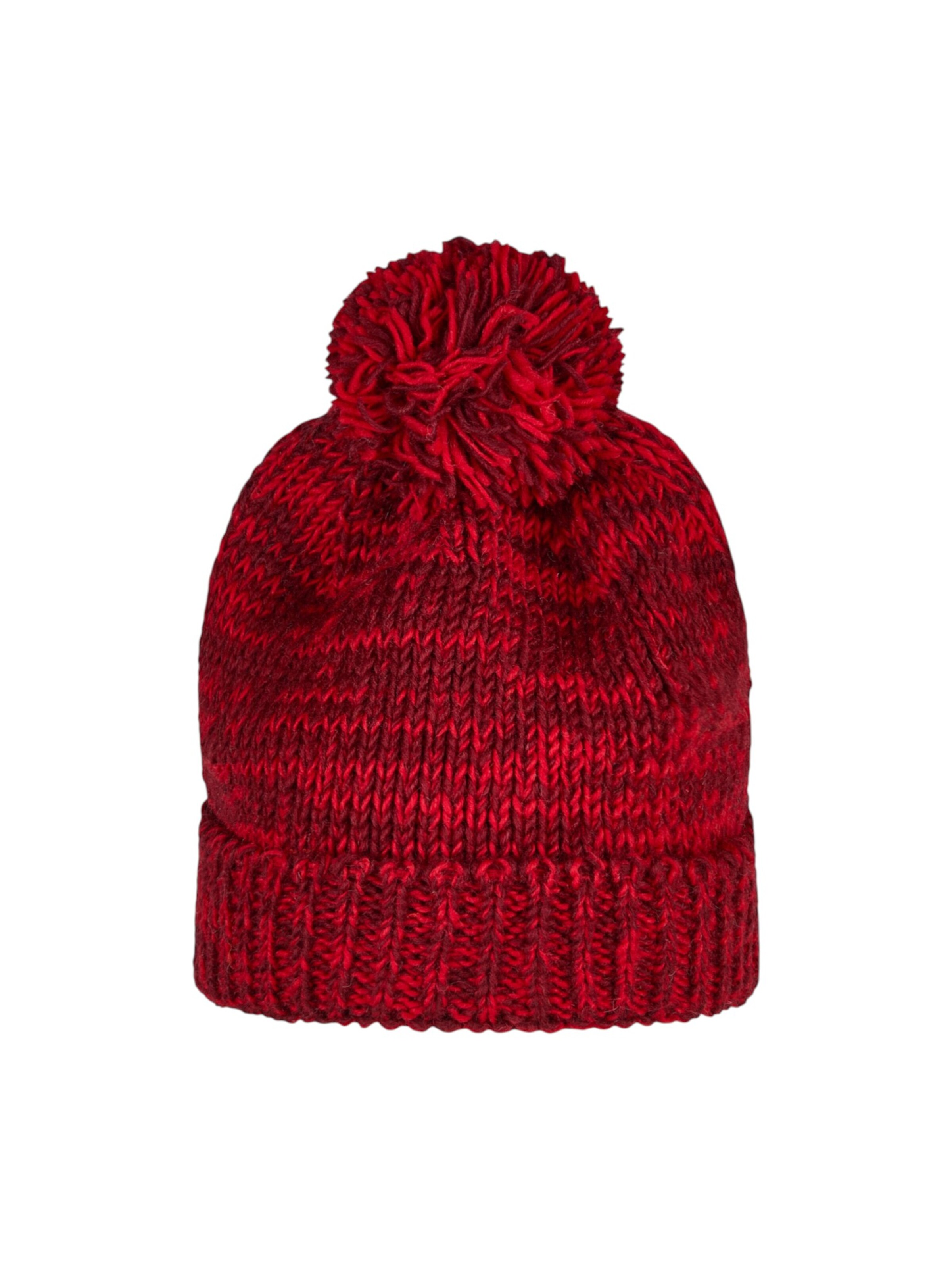 THC Natural Line Beanie 'THC  715' in Red