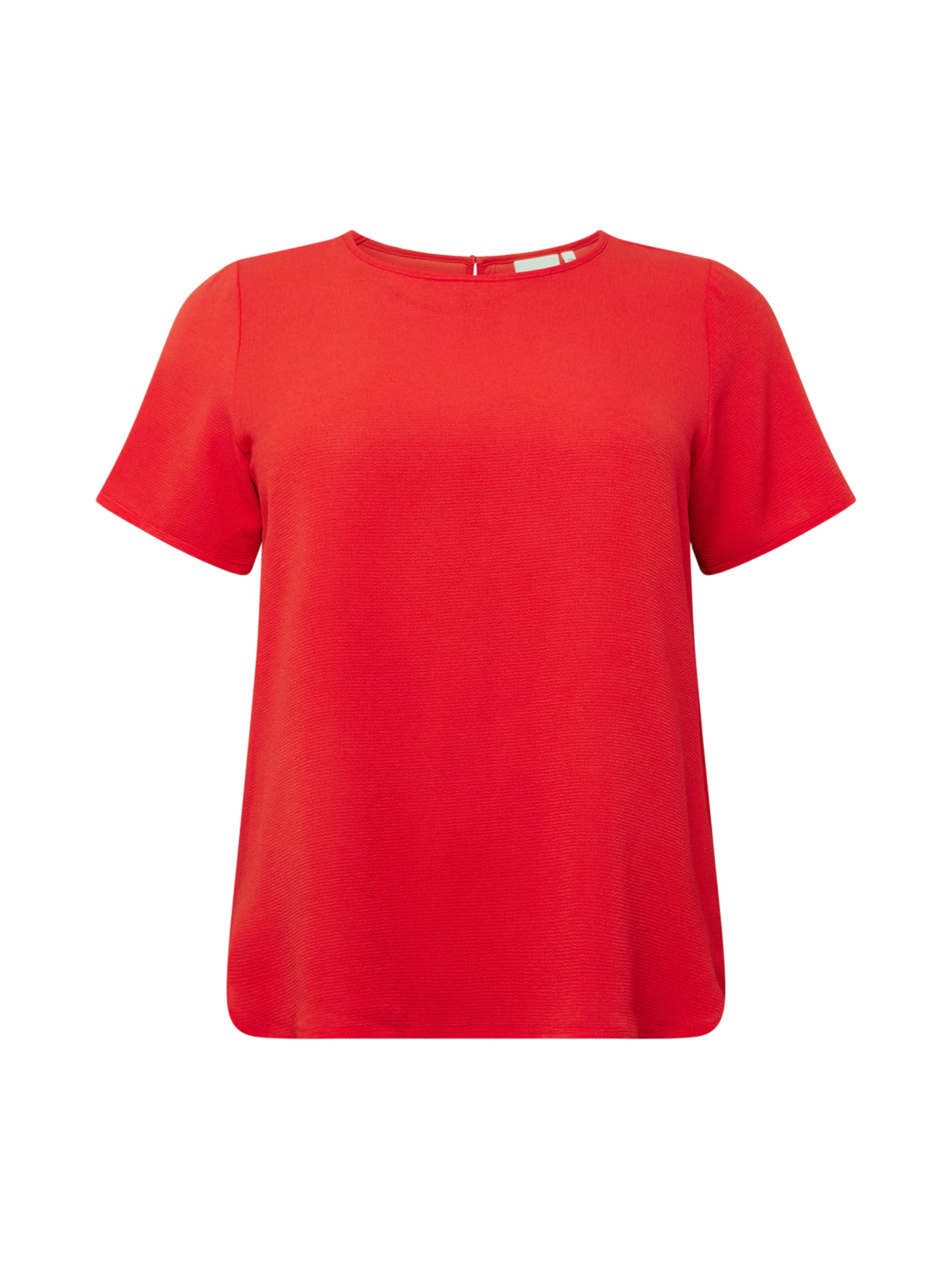 ONLY Carmakoma Bluse 'VICA' in Rot: Vorderseite