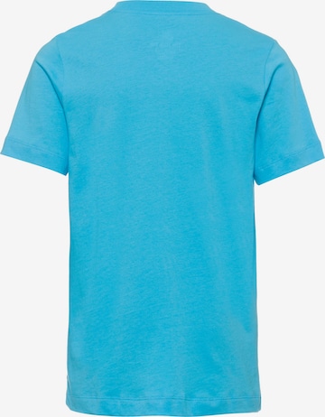 Nike Sportswear T-shirt 'Futura' i blå