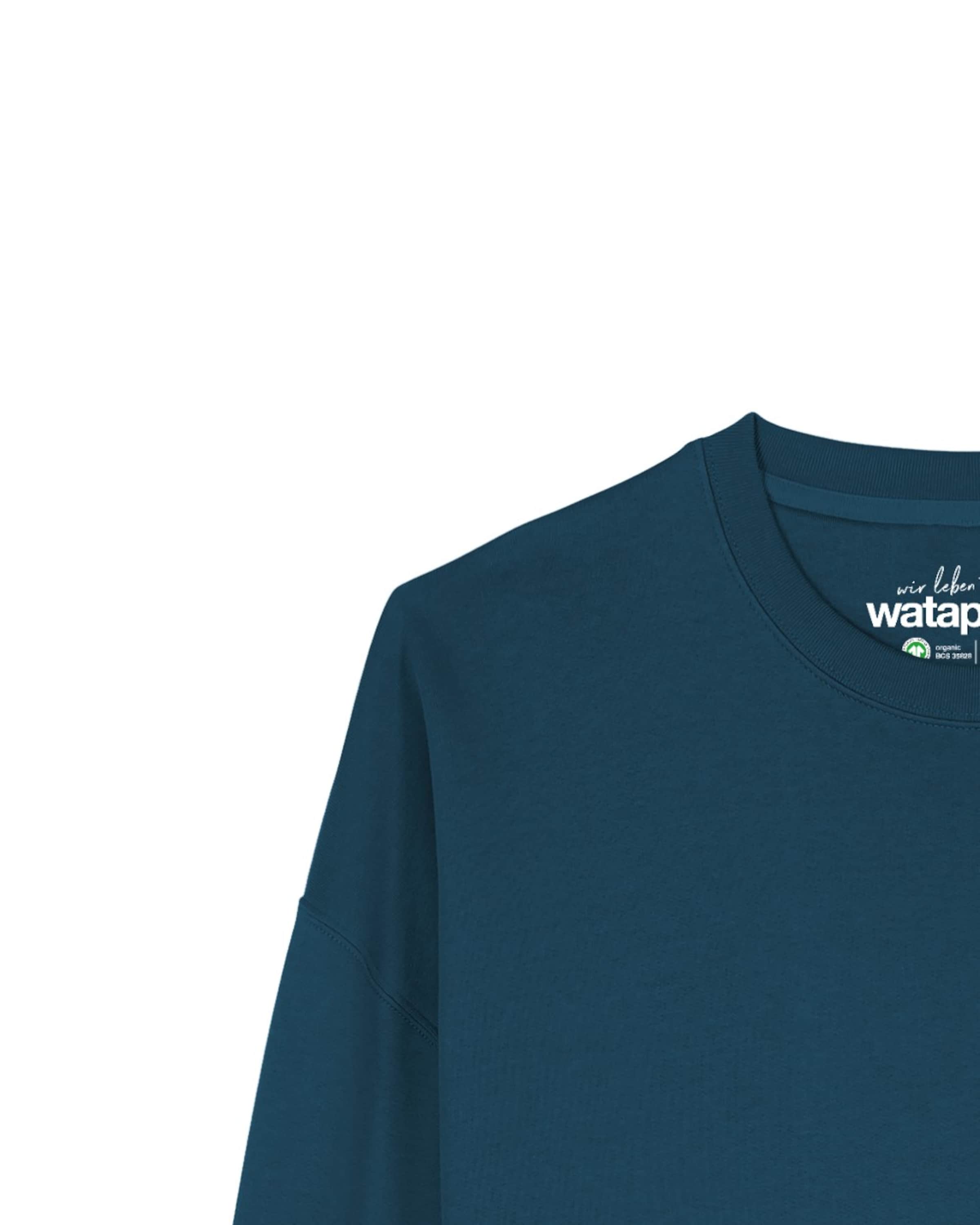 Felpa 'Adventure is everywhere' di Watapparel in verde