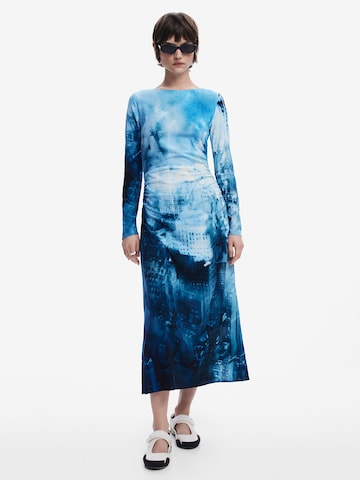 Desigual Obleka 'Landscape' | modra barva: sprednja stran