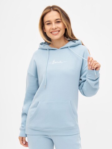 BENCH Sweatshirt  'LAYA' in Blau: predná strana