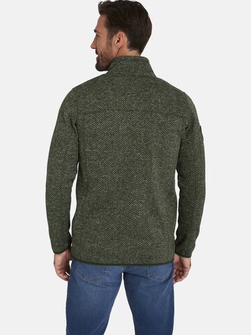 Jan Vanderstorm Fleece jas 'Kolmund' in Groen