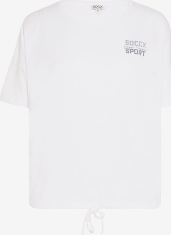 Soccx Shirt in Weiß: predná strana
