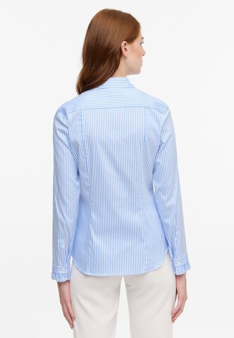 ETERNA Blouse 'FITTED' in Blue: front