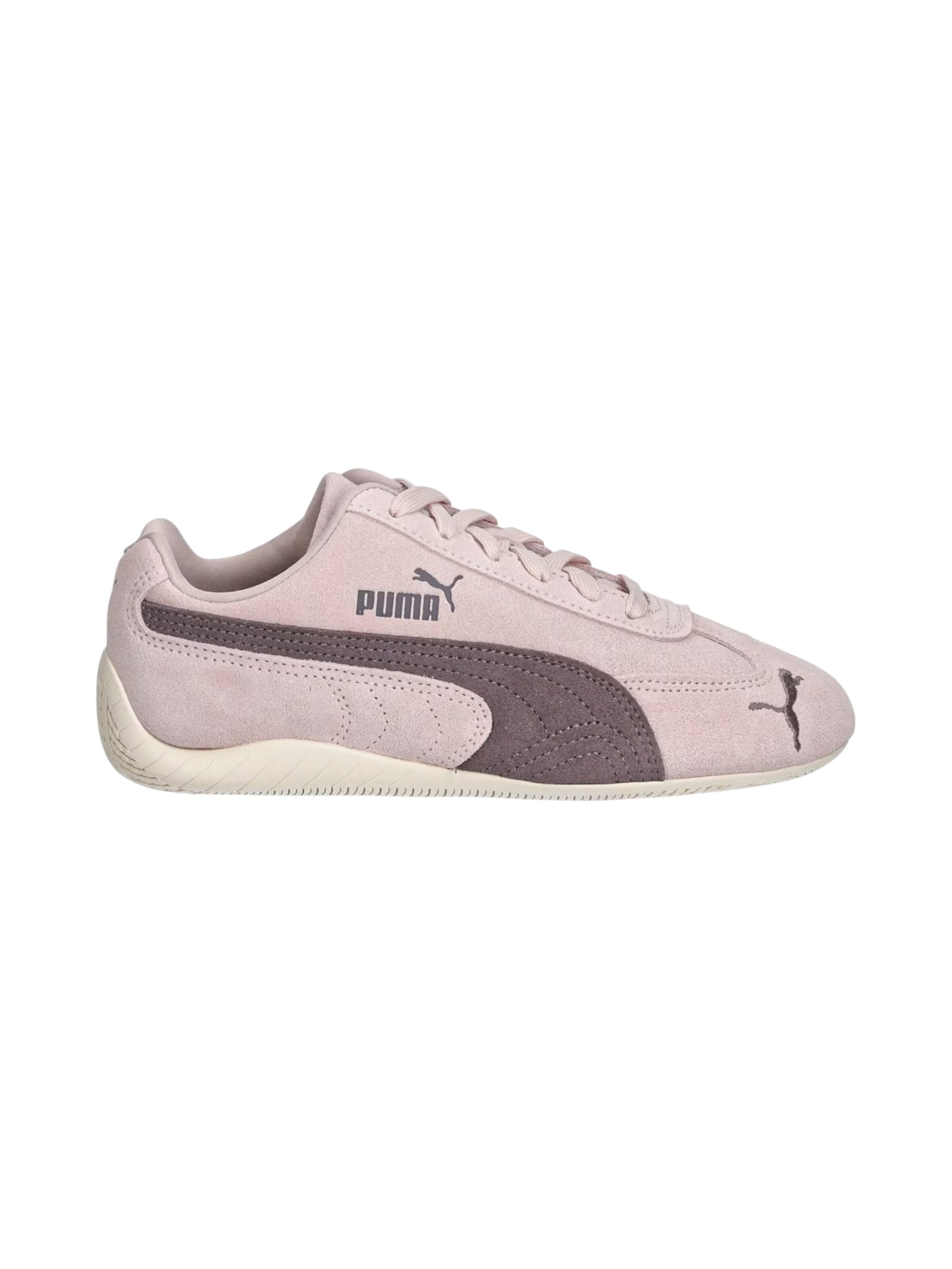 PUMA - Zapatillas deportivas bajas en beige: frente