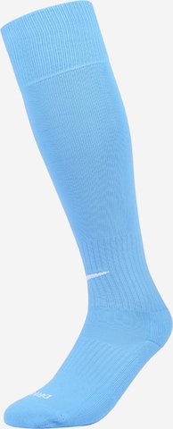 NIKE Soccer Socks 'Classic II' in Blue: front