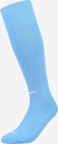 NIKE Футболни чорапи 'Classic II' в синьо: отпред