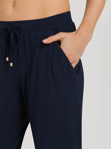 Pantalon de pyjama 'Sleep & Lounge' Hanro en bleu